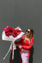 'Love You Forever' Bouquet (Red)