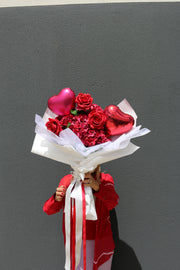 'Love You Forever' Bouquet (Red)