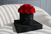 The Velvet Noir Rose Box